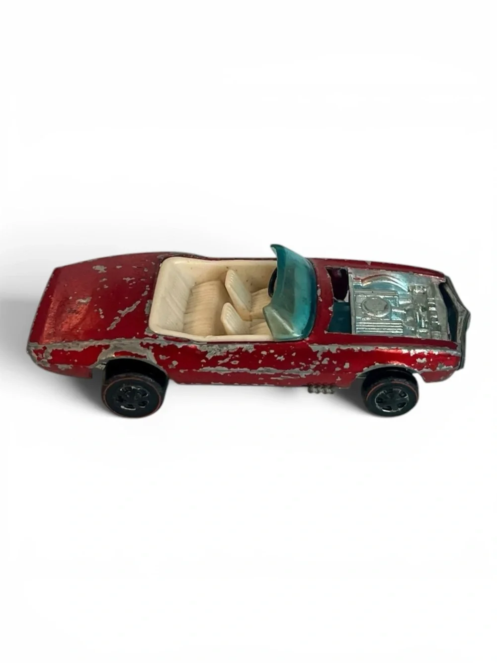 Hot Wheels Redline Custom Firebird 1967 Red Hong Kong